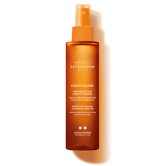 SUN CARE OIL - ochranný opaľovací olej na telo a vlasy, mierne slnko 150ml